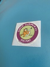 Vintage Garfield Super Summer  84 Sticker Module