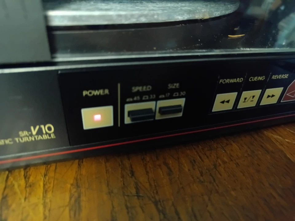 Vintage Toshiba SR-V10 Turntable Linear Tracking MIJ RARE SPARES/REPAIR PROJECT  - Image 4 of 4