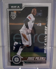 Topps 2026 Series 1 Jorge Polanco Seattle Mariners Walk This Way #226
