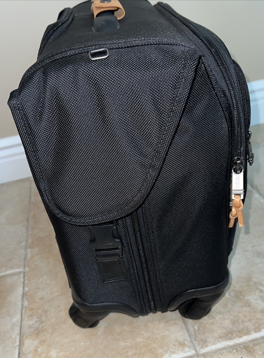 Tumi Alpha Gen4-2 Compact Carry Case Wheeling Luggage Bag All In One  - Black View 5