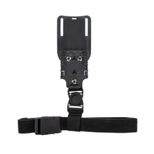 Model RGR-UBL Low-Ride Belt Loop w/ QLS 22 & Single Elastic Strap - Black
