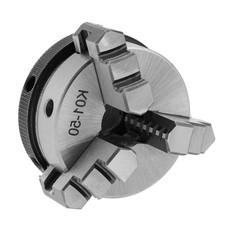 K01-50 50mm Scroll Manual Chuck Hand Chuck With 3 Jaws & Mounting Thread♫