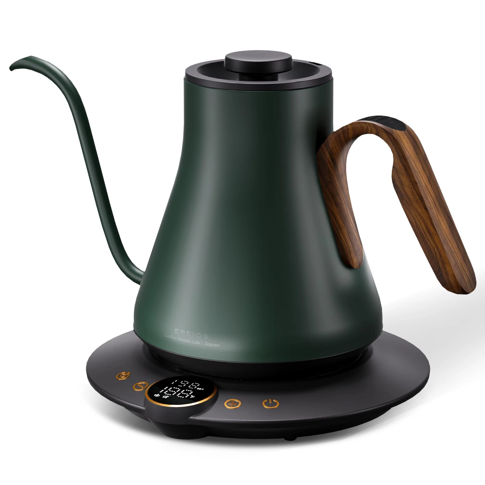 Gooseneck Electric Kettle, ±1°F Temperature Control, 1500W Fast Heating, Pour...