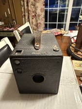 Antique Kodak Brownie No. 3 Box Camera   Uses 124 Film   USA Made c. 1915  1925 