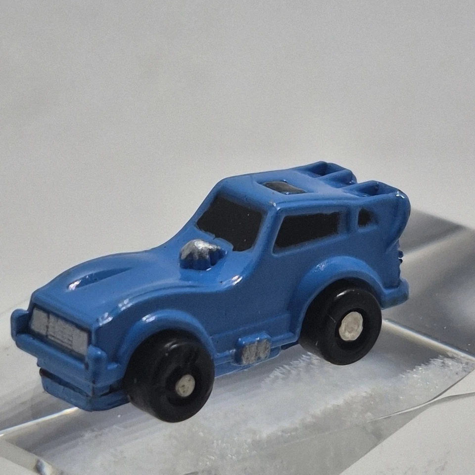 Vintage Micro Machines Ford '56 Pickup Insiders w/Blue Funny Car Galoob 1989 - Image 4 of 4