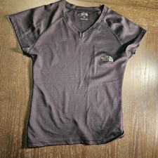 North Face Girl's Black Shirt Short Sleeve Size Medium