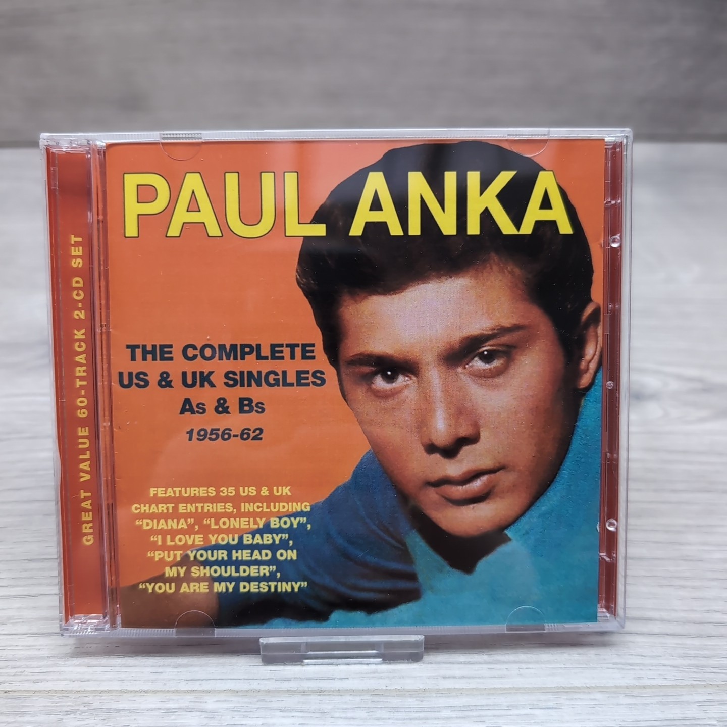 Paul Anka - The Complete US & UK Singles As & Bs 1956-1962 - 2CD Album - 2016 VG