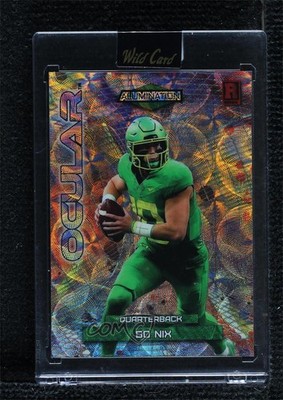 2023 Alumination Rookie Card Edition Orange/Red Kaleidoscope 36/50 Bo Nix 0ma6