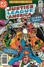 Justice League of America #201 (Newsstand) VG; DC | low grade - Roulette Wheel C