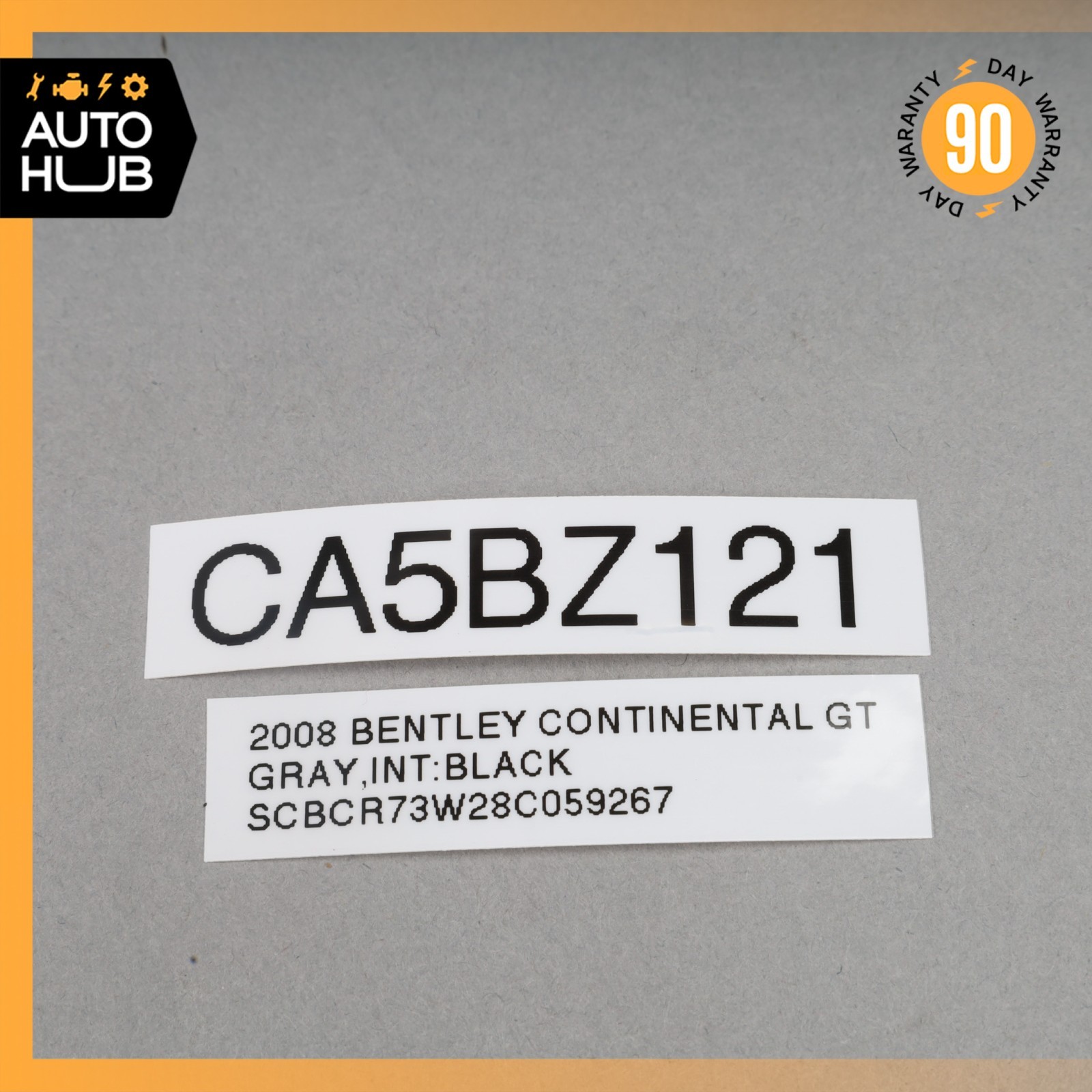 03-13 Bentley Continental GT Flying Spur Rear Left Side AC A/C Air Vent OEM