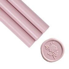 UNIQOOO Mailable Glue Gun Sealing Wax Sticks for Wax Seal Stamp - Dusty Rose ...