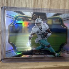 Panini Select Tyreek Hill Silver Prizm Field Level #482 Miami Dolphins 