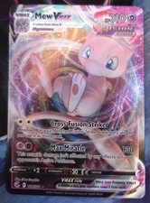 Pokémon TCG Mew VMAX 114/264 Swsh08: Fusion Strike Holo on eBay