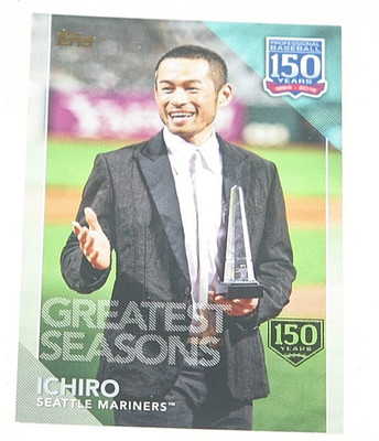 2019 Topps Baseball 150 Years of Professional Baseball #150-114- Ichiro 59/150