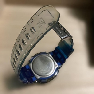 G-Shock GAX-100MSA G-LIDE Blue Skeleton Rare Digital Analog Watch