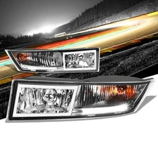 Front Bumper Driving Fog Light Lamp+LED DRL Bar Clear Lens For 07-14 ESCALADE