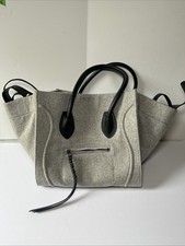 Céline Medium Phantom Luggage Tote Grey Felt...
