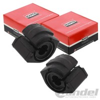 2X Mapco 19Mm Stabilager Vorne Beidseitig Passend FüR CitroËN C2 C3