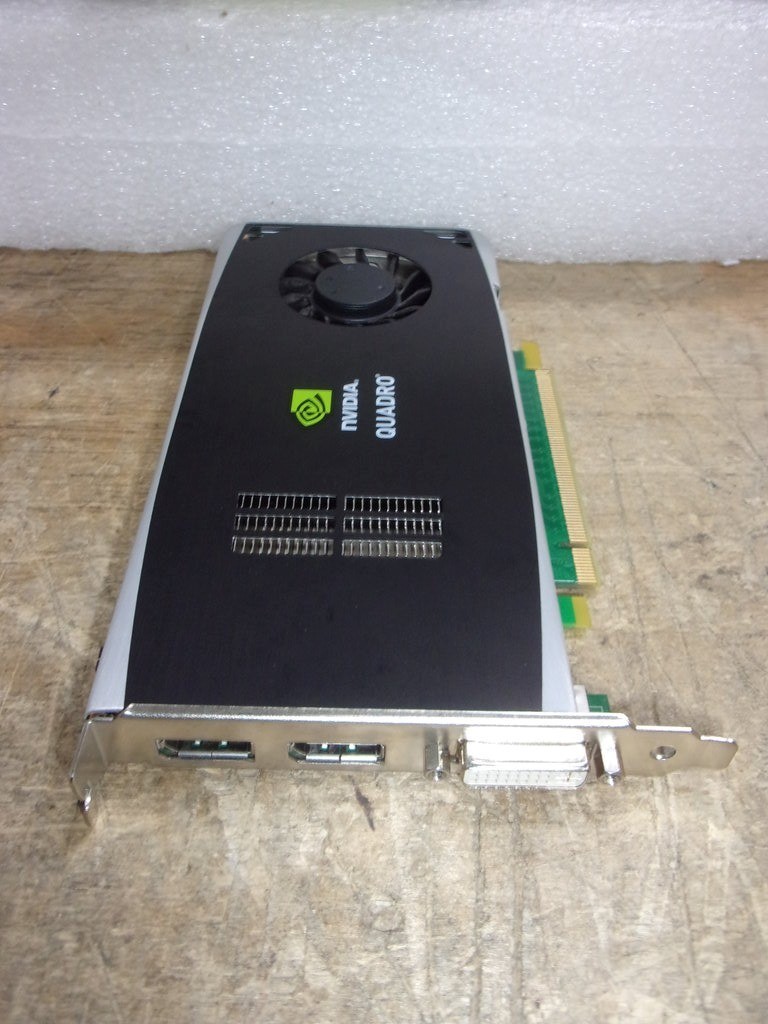 Nvidia Quadro FX1800 P744 Video Card 768MB PCIe 2*DP DVI | eBay