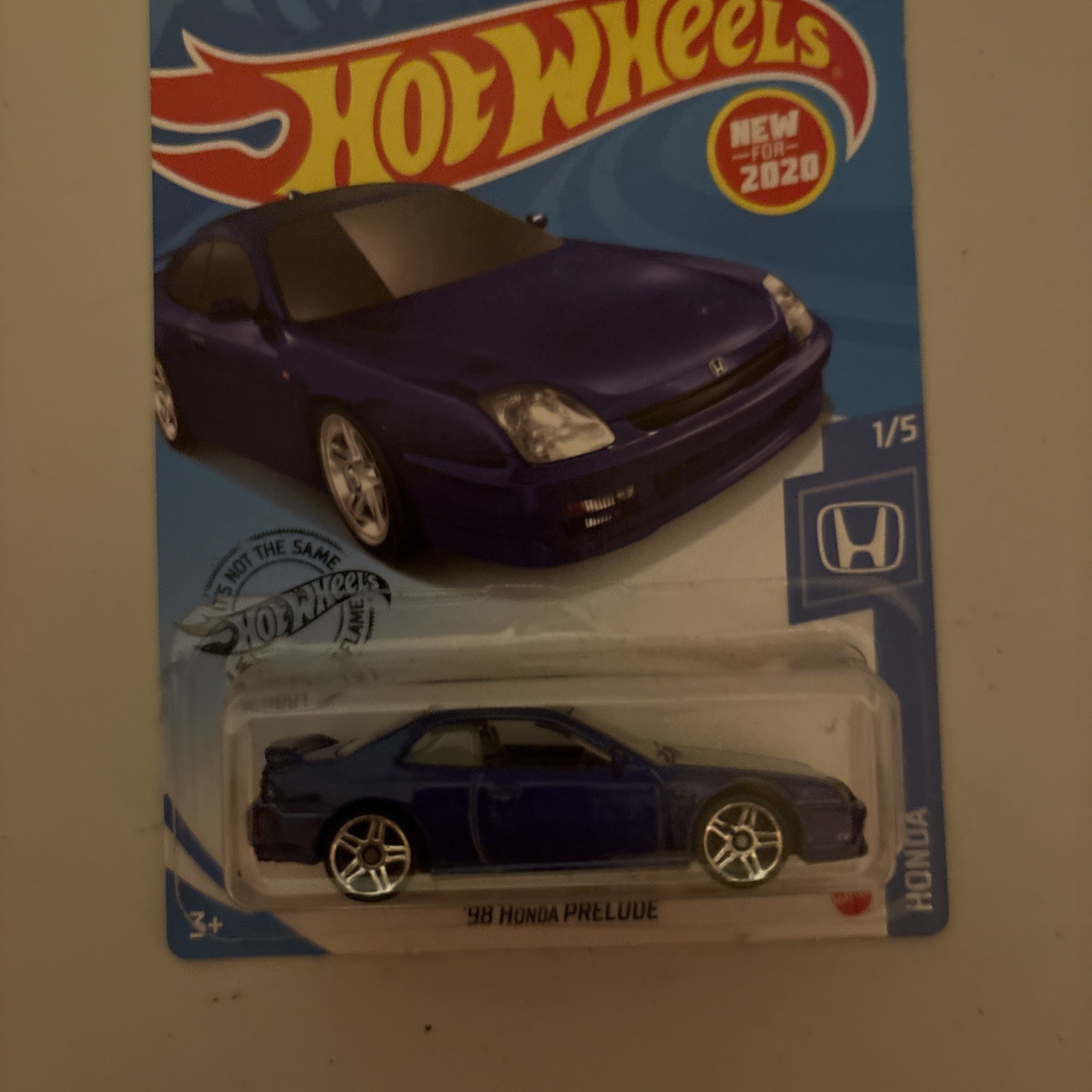 Hot wheels 2020 98 Honda prelude blue 166/250 