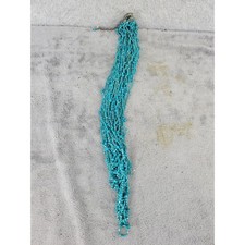 Boho Multi Strand Turquoise Beaded Necklace Statement