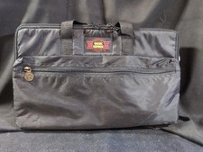 Music Express Vintage Black 30 Cassette Tape Storage Carrying Case