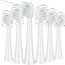 Replacement Brush Heads for Waterpik Sonic-Fusion 2.0 Flossing Toothbrush (SF...