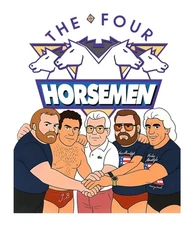 WCW Four Horsemen Flair Anderson Wrestling Water Resistant Sticker WWE WWF AEW