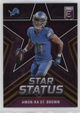 2023 Panini Donruss Elite Star Status Orange 92/99 Amon-Ra St Brown #10 0rd2