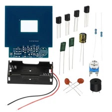 Soldering Practice Board, 1 Set Electronics Kit PCB Board DIY Metal Detector, 3V