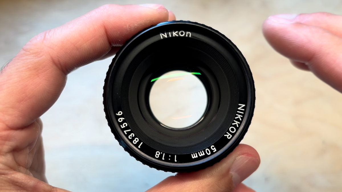 Nikon Nikkor AI 50mm F/1.8 MF Prime Lens Made in Japan Serial