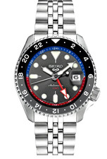 Seiko 5 Five Sports SSK019 SKX GMT Automatic Watch 100m Pepsi Dial Made In Japan