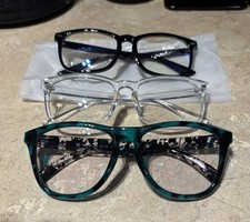 Blue Light Glasses Lot Of 3 - Cyxus & Blender...