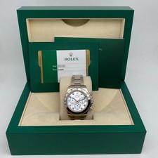 Rolex Daytona 116509 18K White Gold Diamond MOP Dial Watch Box Paper 2018