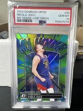 2024-25 Panini Donruss Optic - My House Nikola Jokić #20 Lime Green Prizm /199
