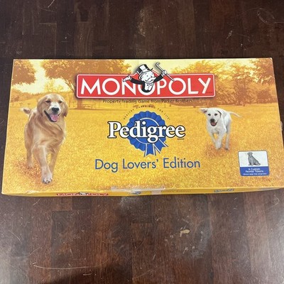 Monopoly Pedigree Dog Lovers  Edition Board Game
