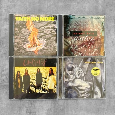 Hard Rock 4 CD Lot: Faith No More, Screaming Trees, Candle Box, Saigon Kick