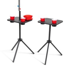 GoSports ScoreCaddy Set of 2 Metal, All Weather Cornhole Scoreboard Black
