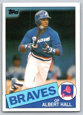 1985 Topps - Albert Hall #676 Rookie (RC)