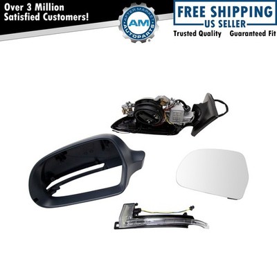 Mirror Power Heated Turn Signal Smooth Paint to Match LH Driver Side for A5 S5