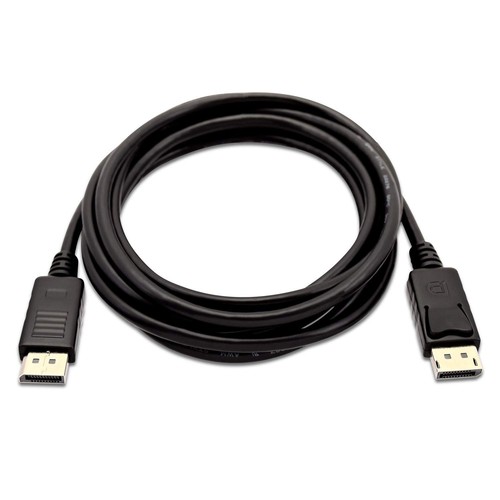 V7 DisplayPort do DisplayPort 3m czarny DisplayPort DisplayPort męski miedź 3m