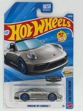 Hot Wheels Factory Fresh 1/5 Porsche 911 Carrera T 15/250 BLUE WHEELS