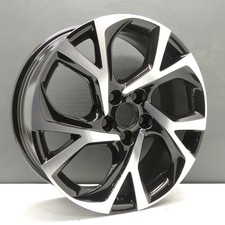 TOYOTA CH-R DYNAMIC 18" ALLOY WHEEL RIM BLACK DIAMOND CUT 42611F4040 GENUINE X1