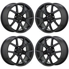 20 Grand Cherokee Srt Black Chrome Wheels Rims Factory Oem 9173 Set Exchange