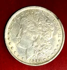 1897 Morgan Silver Dollar RARE MINT
