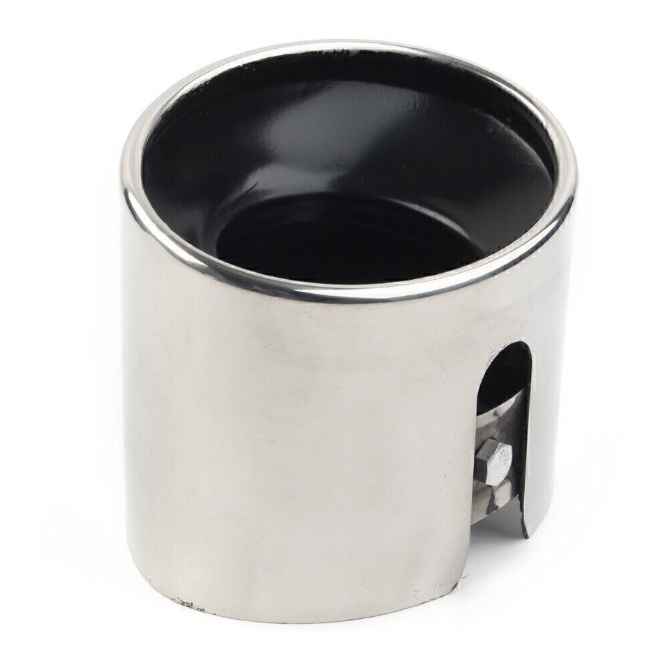 Car Steel Chrome Rear Exhaust Pipe Tail Muffler Tip For Honda Accord