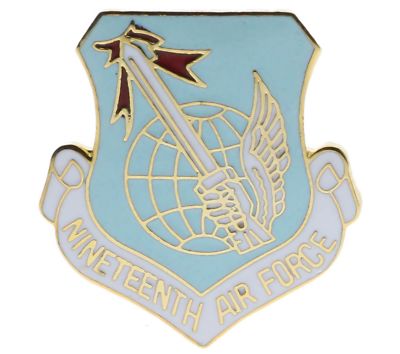 19th Nineteenth Air Force 19 AF AETC Hat or Lapel Pin H14694 F5D24C | eBay