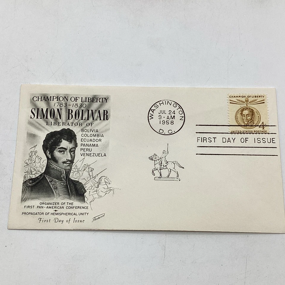 (5) 1958 Assorted Postal Card & Envelope Assorted Denominative Stamps FDC - Image 2 of 4