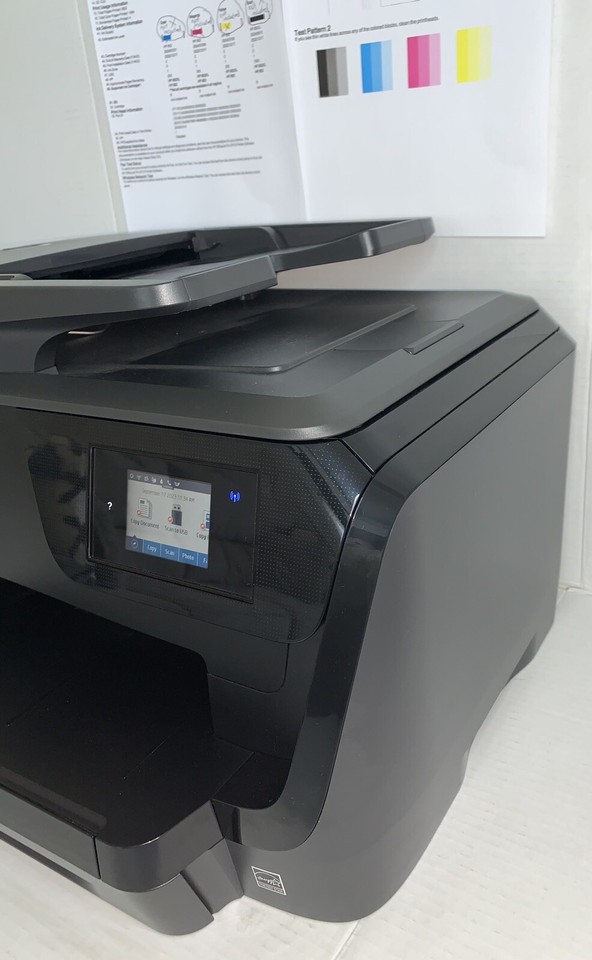 HP Officejet Pro 8710 Inkjet All In One Printer Low Use Fully Tested