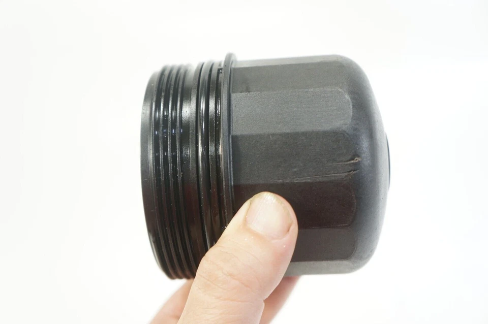 BMW 750LI 650I 550I 2009-2015 4,4 L motor filtro aceite carcasa tapa soporte negro Foto 3 de 4